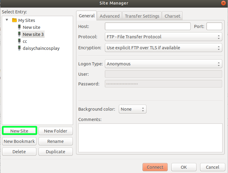 setting up filezilla ftp server on linux mint